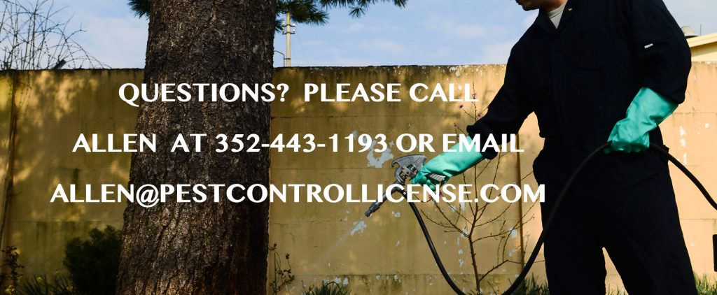 Contact Us - Pest Control License